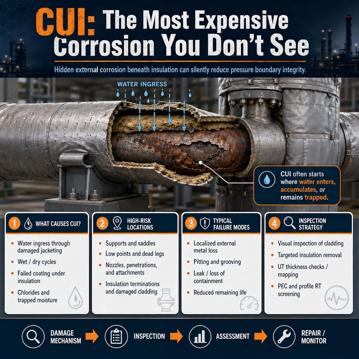CUI: The Most Expensive Corrosion We Don’t See