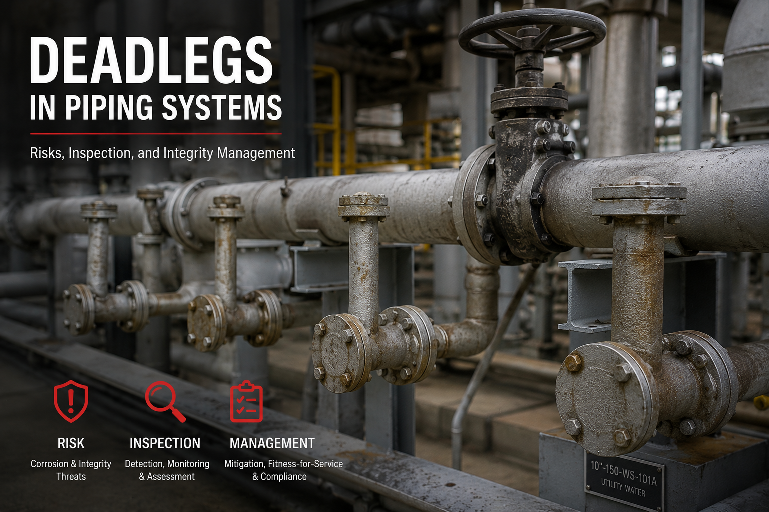 Deadlegs in Piping Systems: The Quiet Corrosion Trap in API 570 Inspection Programs